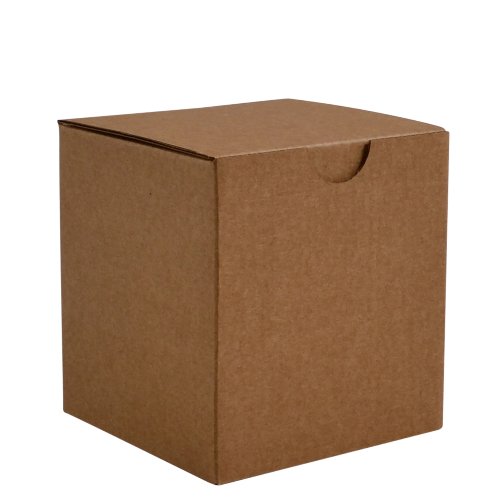 SAMPLE - Candle Medium 1 Oxford/Cambridge Jar Pack Upright with Insert - Kraft Brown - ACP