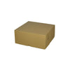 SAMPLE - E Flute - Cardboard Cake Box 10 x 10 x 6 inches - Kraft Brown - ACP