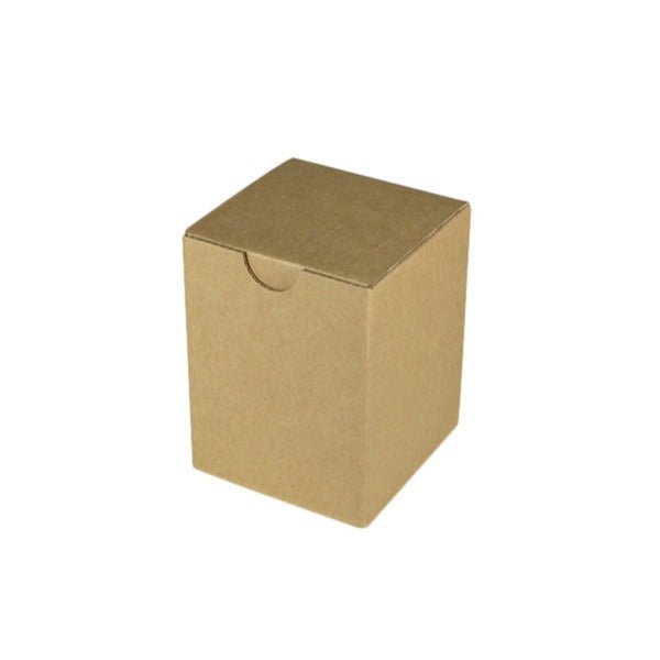 Single Jam Box SAMPLE - E Flute - Cardboard Candle Box /Jam Box (80/100) - Kraft Brow ...