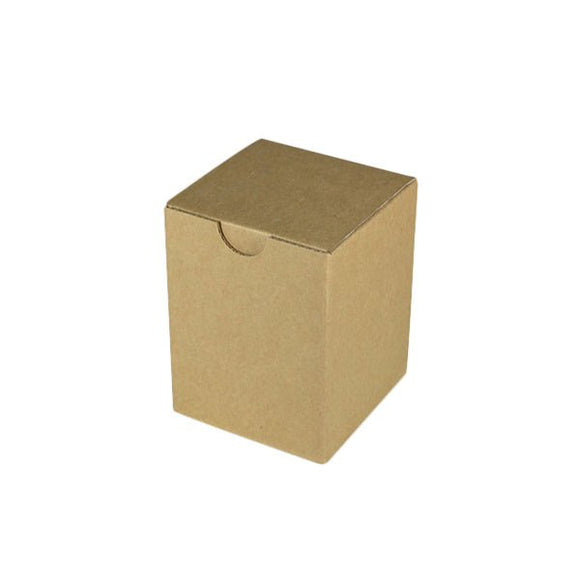SAMPLE - E Flute - Cardboard Candle Box /Jam Box (80/100) - Kraft Brown - ACP