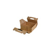 SAMPLE - E Flute - Large Food Delivery Box 24685 - Kraft Brown - ACP