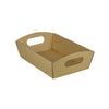 SAMPLE - E Flute - Mini Cardboard Hamper Tray - Kraft Brown - ACP