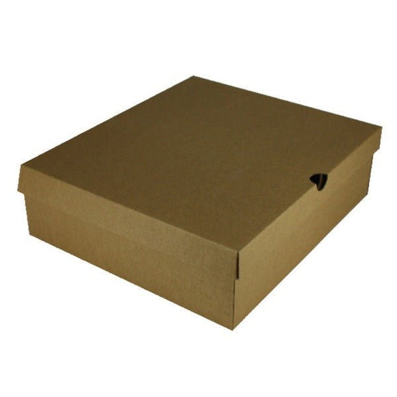 Boot Sample Box SAMPLE - E Flute - One Piece Boot & Shoe Box with Ventilation Pull Hol ...