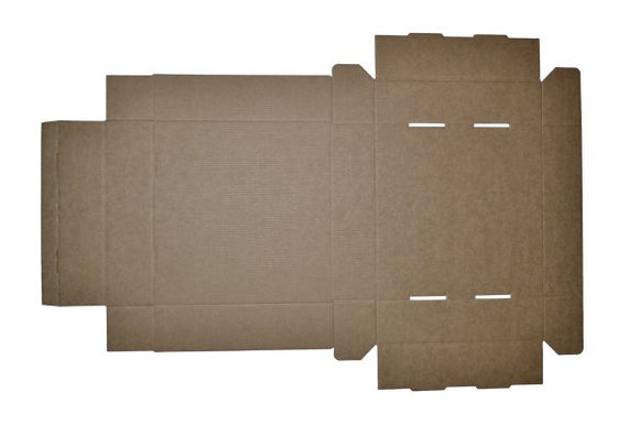 SAMPLE - E Flute - One Piece Mailing Gift Box 28658 - Large Cookie - Kraft Brown - ACP