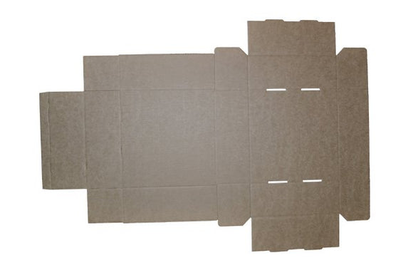 SAMPLE - E Flute - One Piece Mailing Gift Box 28659 - Kraft Brown - ACP