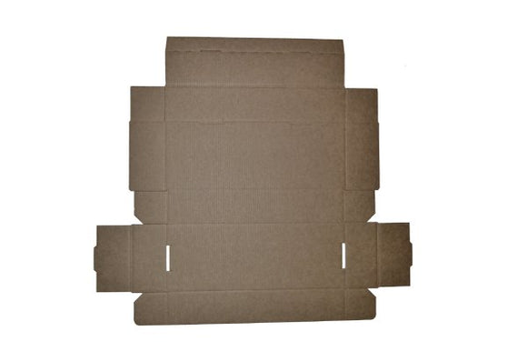 SAMPLE - E Flute - One Piece Mailing Gift Box 28664 - Kraft Brown - ACP