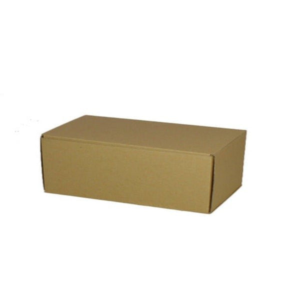SAMPLE - E Flute - One Piece Postage & Mailing Box 10549 - Kraft Brown - ACP