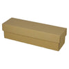 SAMPLE - E Flute - Single 100mm Champagne Gift Box (Base & Lid) - Kraft Brown - ACP