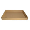 SAMPLE - Large Cardboard Self Locking Food Tray - Kraft Brown - ACP
