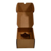 SAMPLE - Medium Glass Candle 1 Danube Jar Pack with Insert - Kraft Brown - ACP