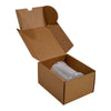 SAMPLE - Medium Glass Candle 1 Danube Jar Pack with Insert - Kraft Brown - ACP