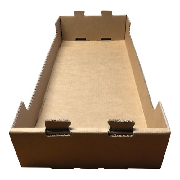 SAMPLE - Medium Heavy Duty Stackable Cardboard Catering and Storage Tr ...