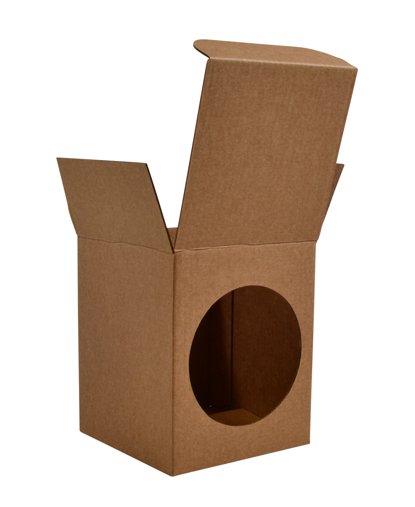 SAMPLE - One Piece Gift Mailer Box 30077 - Kraft Brown - ACP