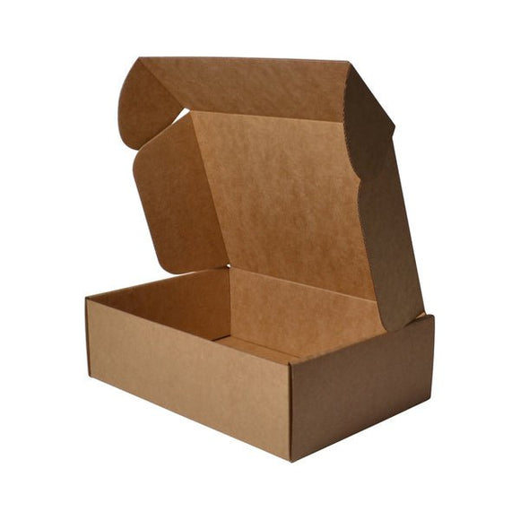 SAMPLE One Piece Postage & Mailing Box 26980 - Kraft Brown - ACP