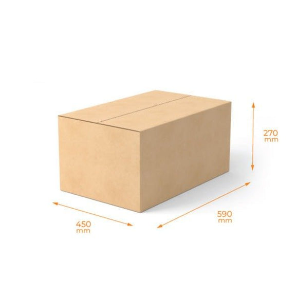 SAMPLE RSC Shipping Carton 300851 1C Kraft Brown Board - ACP