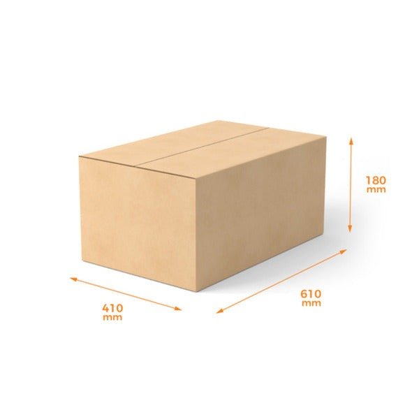 SAMPLE - RSC Shipping Carton Code 14L - 1C Kraft Brown Board (610 x 41 ...