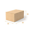 SAMPLE - RSC Shipping Carton SRA3 - Kraft Brown (460mm x 330mm x 230mm) - ACP