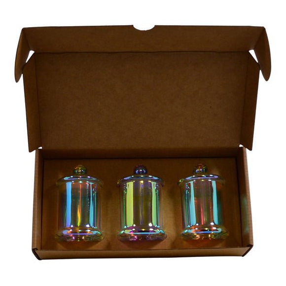 Small Glass Candle 3 Danube Jar Pack with Insert (MTO) - ACP