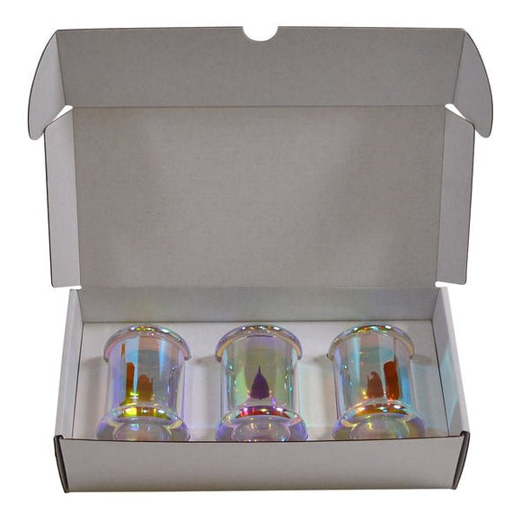 Small Glass Candle 3 Danube Jar Pack with Insert (MTO) - ACP