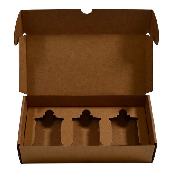 Small Glass Candle 3 Danube Jar Pack with Insert (MTO) - ACP