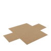 A3 Corner Cut Folder 25mm High (BC Flute)