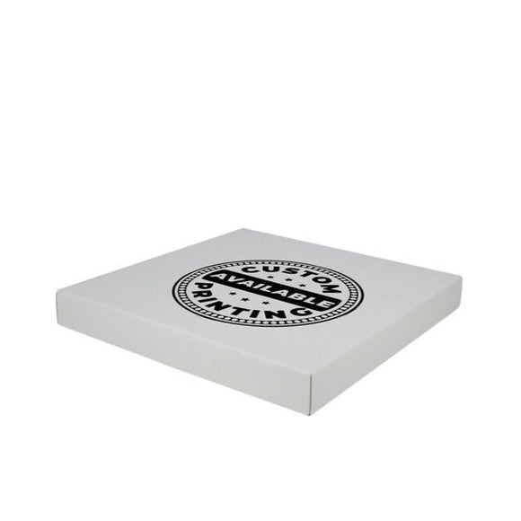 Two Piece 400mm Square Cardboard Gift Box (Base & Lid) 50mm High