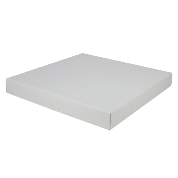 Two Piece 400mm Square Cardboard Gift Box (Base & Lid) 50mm High - ACP