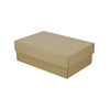 Two Piece Cardboard Shoe Box - 100mm High (Base & Lid) - ACP