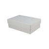 Two Piece Cardboard Shoe Box - 100mm High (Base & Lid) - ACP