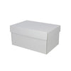 Two Piece Cardboard Shoe Box - 150mm High - Base & Lid - ACP