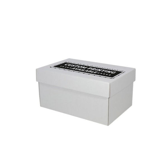 Two Piece Cardboard Shoe Box - 150mm High - Base & Lid