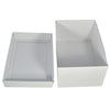 Two Piece Cardboard Shoe Box - 150mm High - Base & Lid - ACP