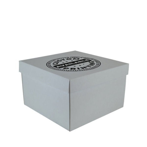 Two Piece Square Cardboard Gift Box 19278
