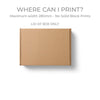 Two Piece Square Cardboard Gift Box 300mm Cube - ACP